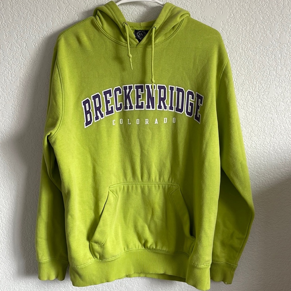 Large Breckinridge Colorado Hoodie